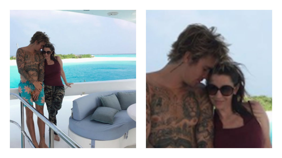 Justin Bieber mamma Pattie Mallette Maldiverna Justin Bieber mamma Pattie Mallette Maldiverna